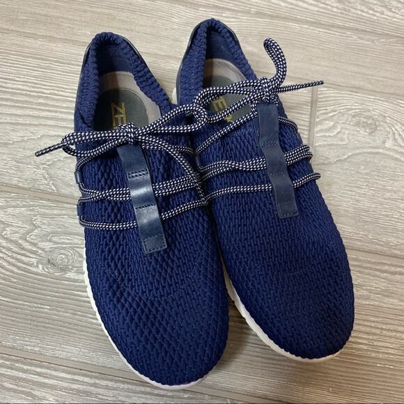 Cole Haan zerogrand quilted stretch knit sneakers sz 7 - Picture 2 of 6